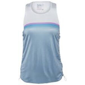 Lucky in Love Women’s Fast Track Cinch Tank Blue Mist
 - Small